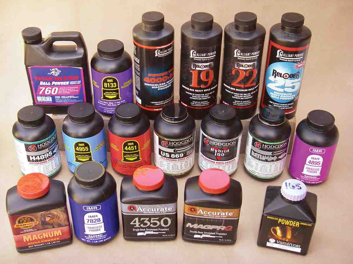 A variety of powders work well in the 7mm Remington Magnum.